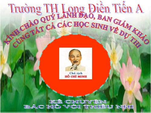 Bác Hồ ới thiếu nhi