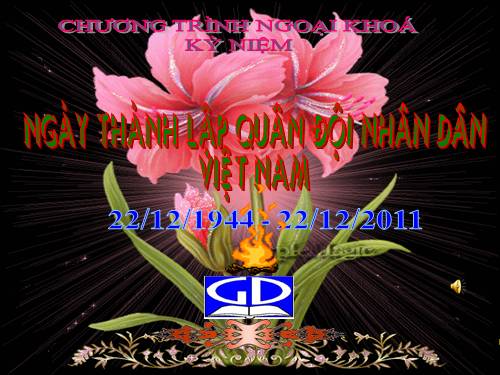 Ngoại khóa 22/12