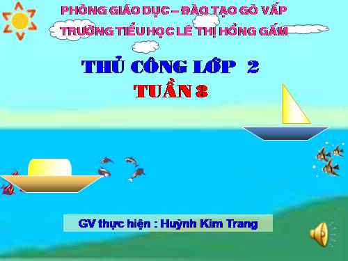 THỦ CÔNG LỚP 2