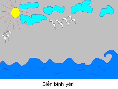 Vẽ về biển