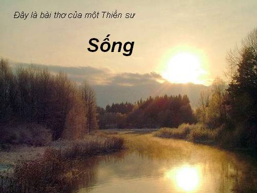 Bài thơ "SỐNG"
