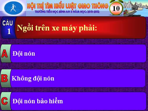 ATGT KHỐI 1