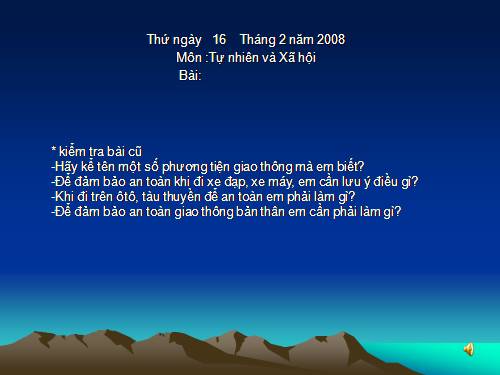 Tự nhiên xã hội