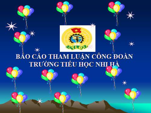 báo cáo tham luận