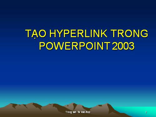 tao lien ket powerpoint