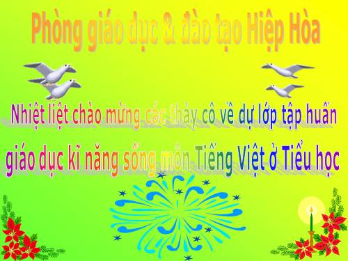 Tích hợp GDKNS qua môn Tiếng Việt