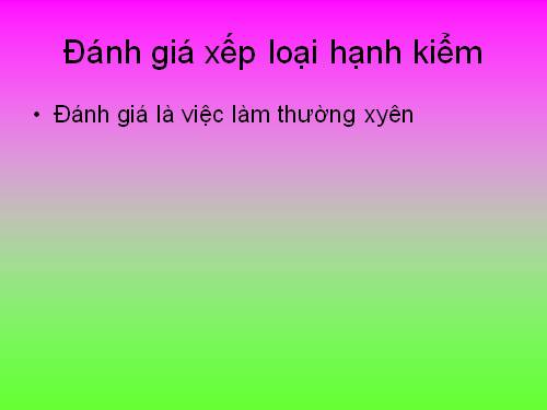 đánh giá theo TT 32