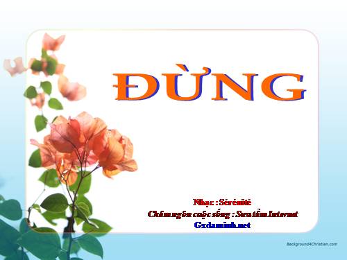 ĐỪNG