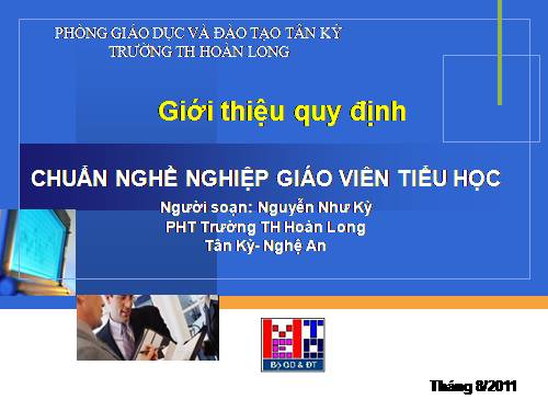 Bai giang chuyen de GVTH dau năm