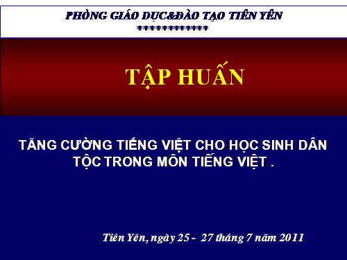 tang cuong tv cho hsdt