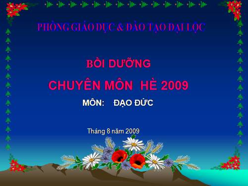 Chuẩn KT-KN Môn Đạo Đức