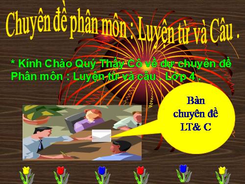 Báo cáo chuyên đề LT&C - L4