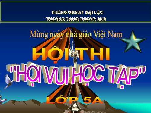 Vui học