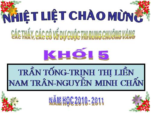 RUNG CHUONG VANG LIEN TRUONG