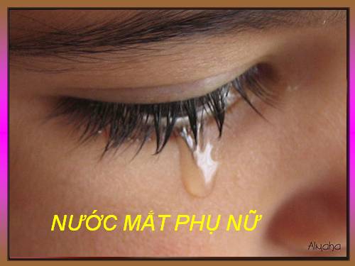 Nước mắt phụ nữ
