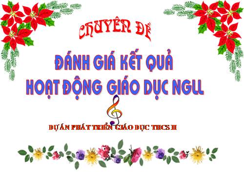 Đánh giá kết quả HĐNGLL
