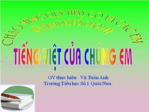 Giao lưu tiếng việt cho HS dân tộc