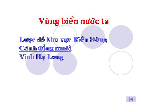 vung bien nuoc ta