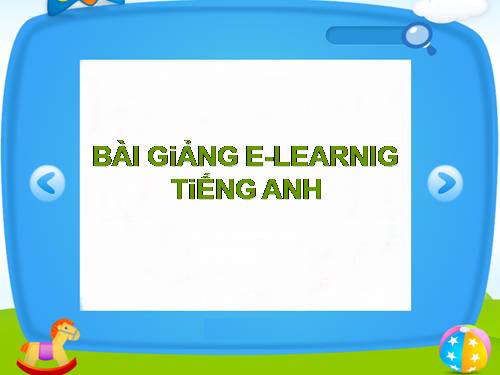 E-learning tiếng Anh