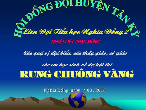 rung chuong vang