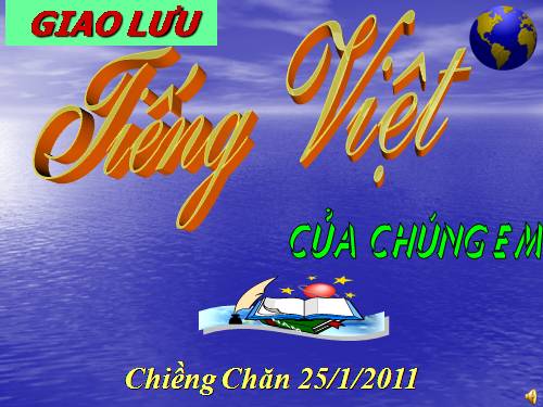 giao lưu tieng viet