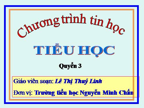 Học toán với phần mềm cùng học toán 5.