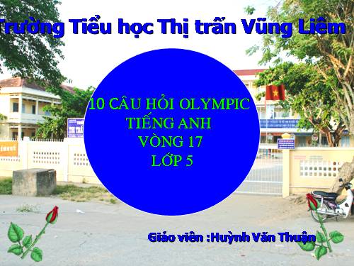 THI OLYMPIC TIENG ANH