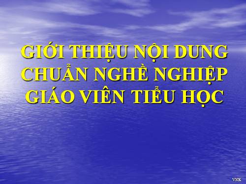 Tập huấn nội dung về Chuẩn GV tiểu học theo Quyết định 14