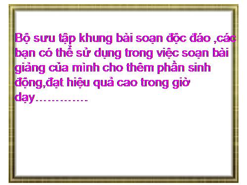 khung hình soạn bài cực đẹp