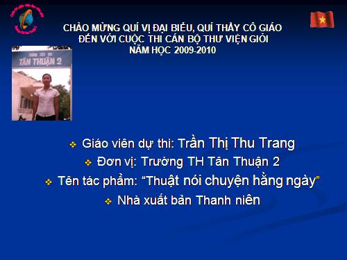 THUẬT NÓI CHUYỆN HÀNG NGÀY