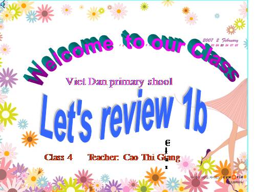 Let's review 1b