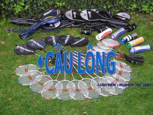LUYỆN TẬP CẦU LÔNG
