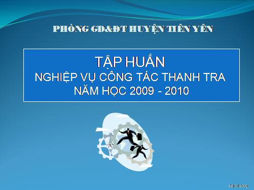 NGHIEP VU CONG TAC THANH TRA