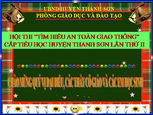 Hội thi "Tìm hiểu An toàn giao thông" tiểu học