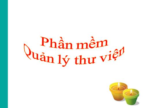 Phần mềm quản lý thư viện