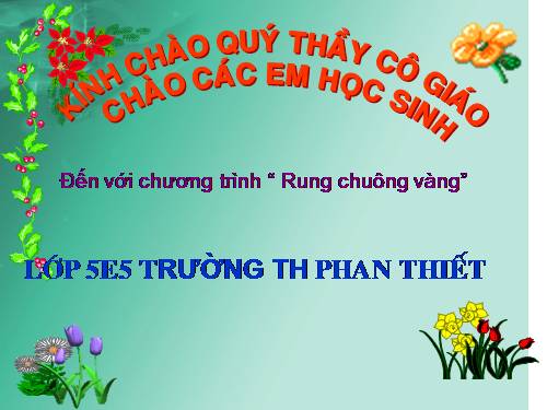 RUNG CHUONG VANG