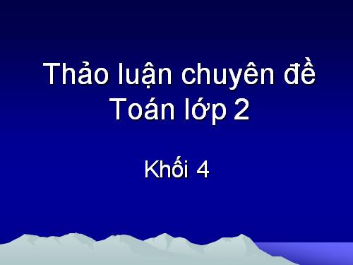 CHUYEN DE TOAN LOP 2