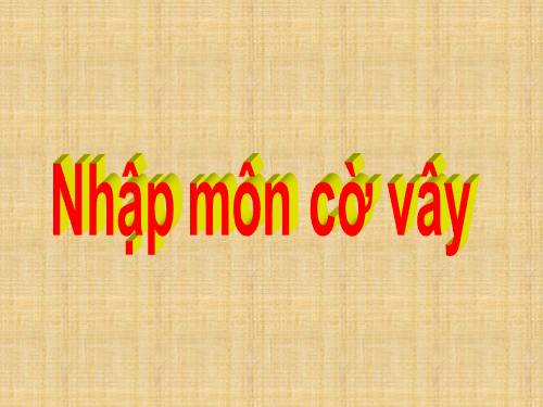 Nhập môn cờ vây