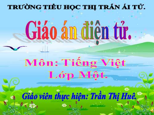 Học vần - ua ưa