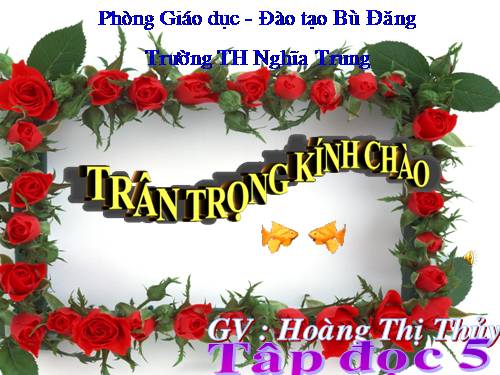 Tập đọc - Mùa thảo quả