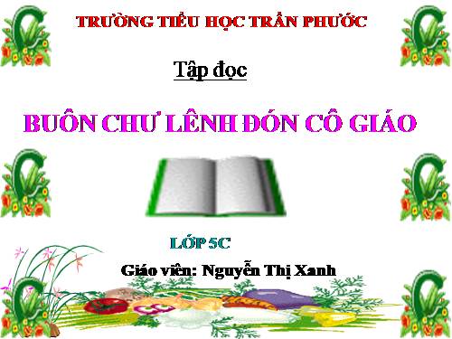 Tập đọc - Buôn Chư Lênh đón cô giáo