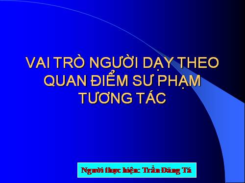 Su pham tuong tac