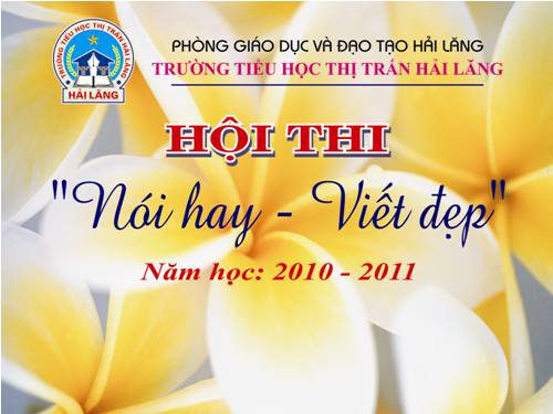 Hoi thi Noi hay Viet dep 2010