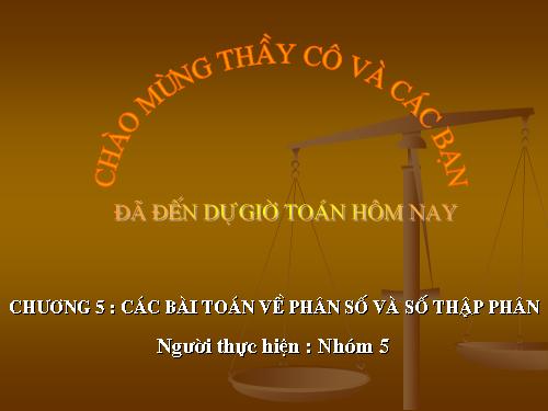 chuyen de phan so va so thap phan