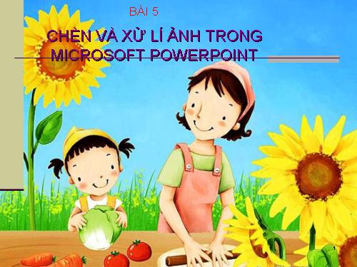 Xử lý hình ảnh trong PPT