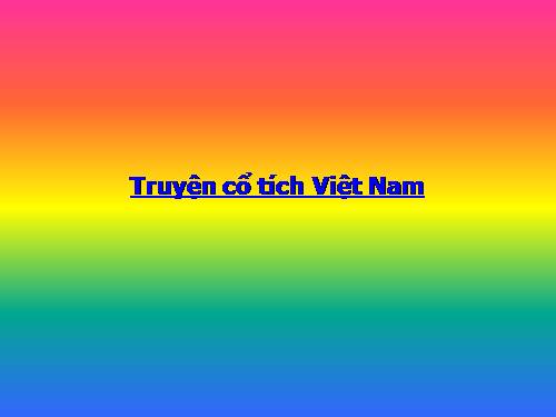 Truyện cổ tích Việt Nam