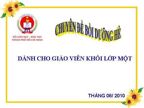Tài liệu bồi dưỡng hè khối 1