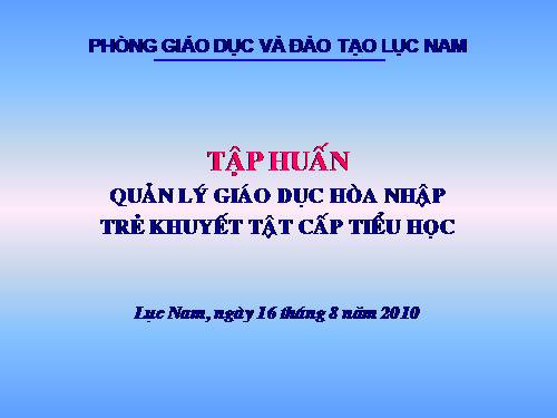 tap huan