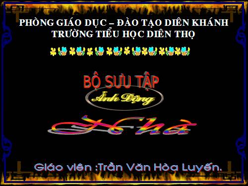 Hình động. Lâu đài - Nhà