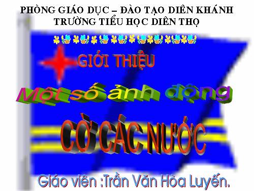 Hình động: Cờ các nước P2